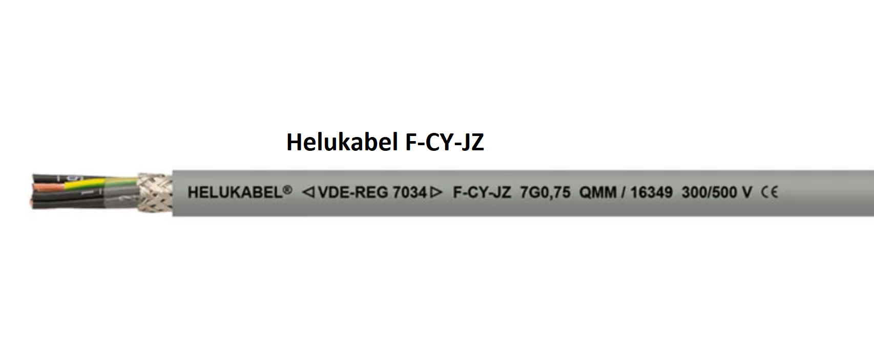 Dây cáp điều khiển Helukabel F-CY-JZ 2 X 0.5 ( Part :16320 )